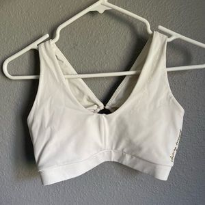 Gymshark X Whitney Simmons V2 Sports Bra (Unbleached)